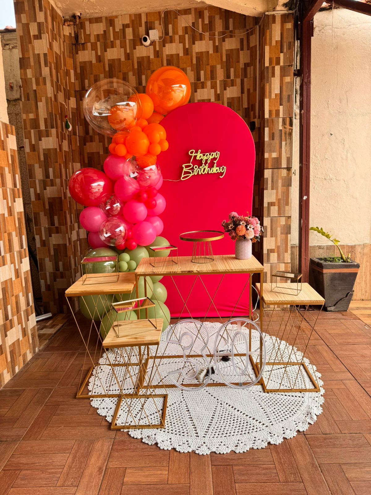 Decoração aniversário feminino Porto Velho