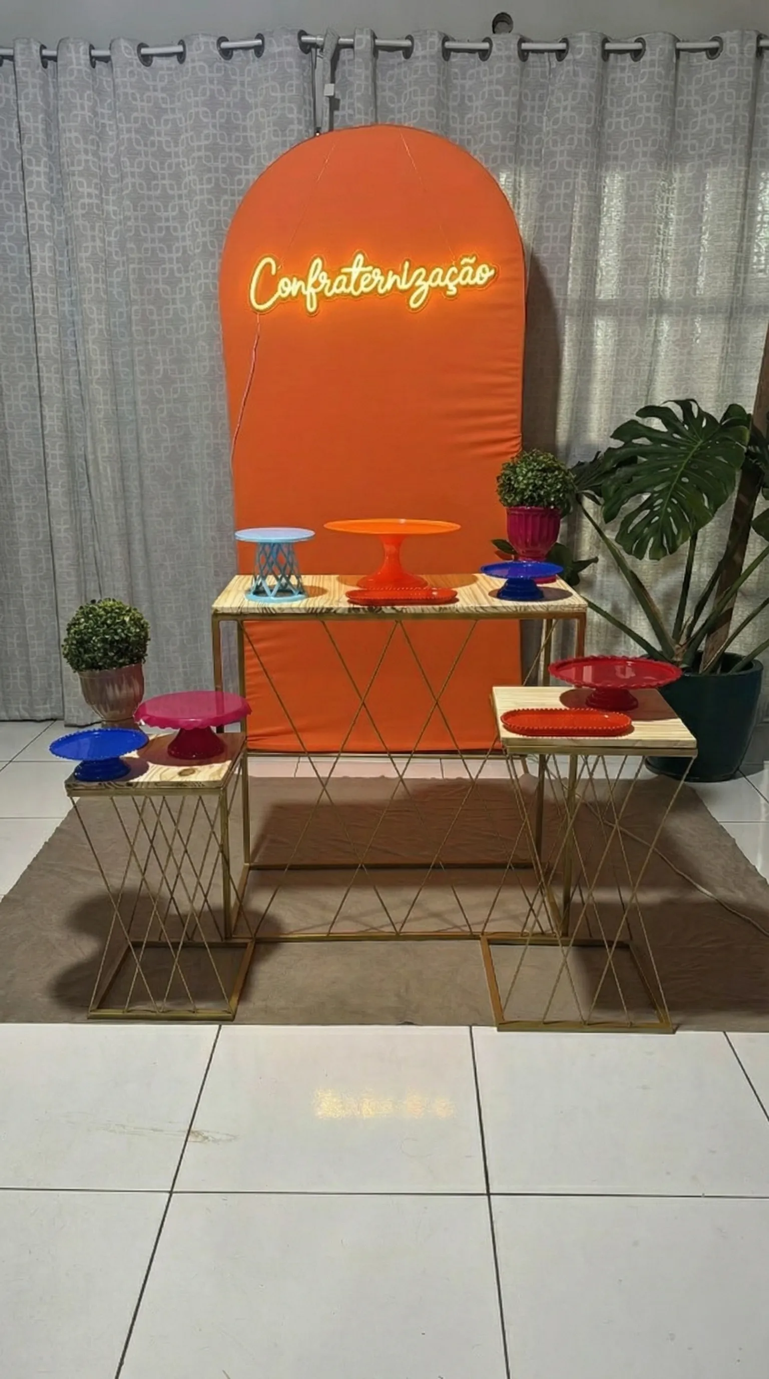 Decoração confraternização empresa Porto Velho