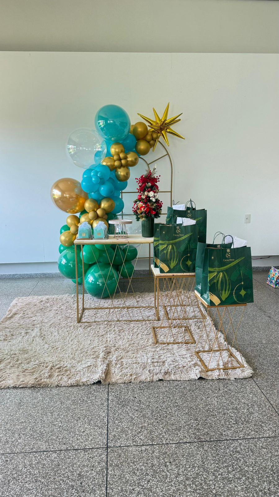 Decoração confraternização Porto Velho