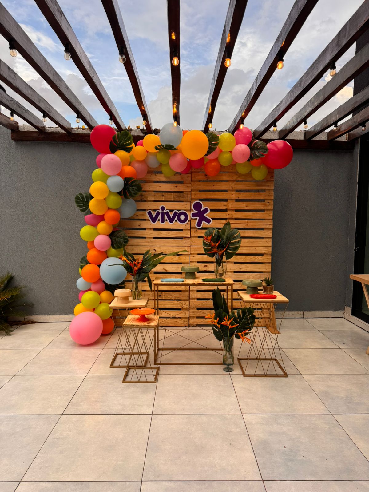 Decoração confraternização Porto Velho