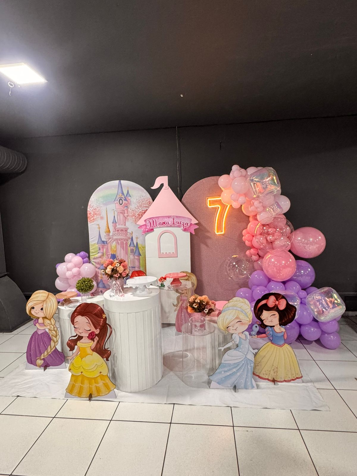 Decoração festa infantil feminina Porto Velho