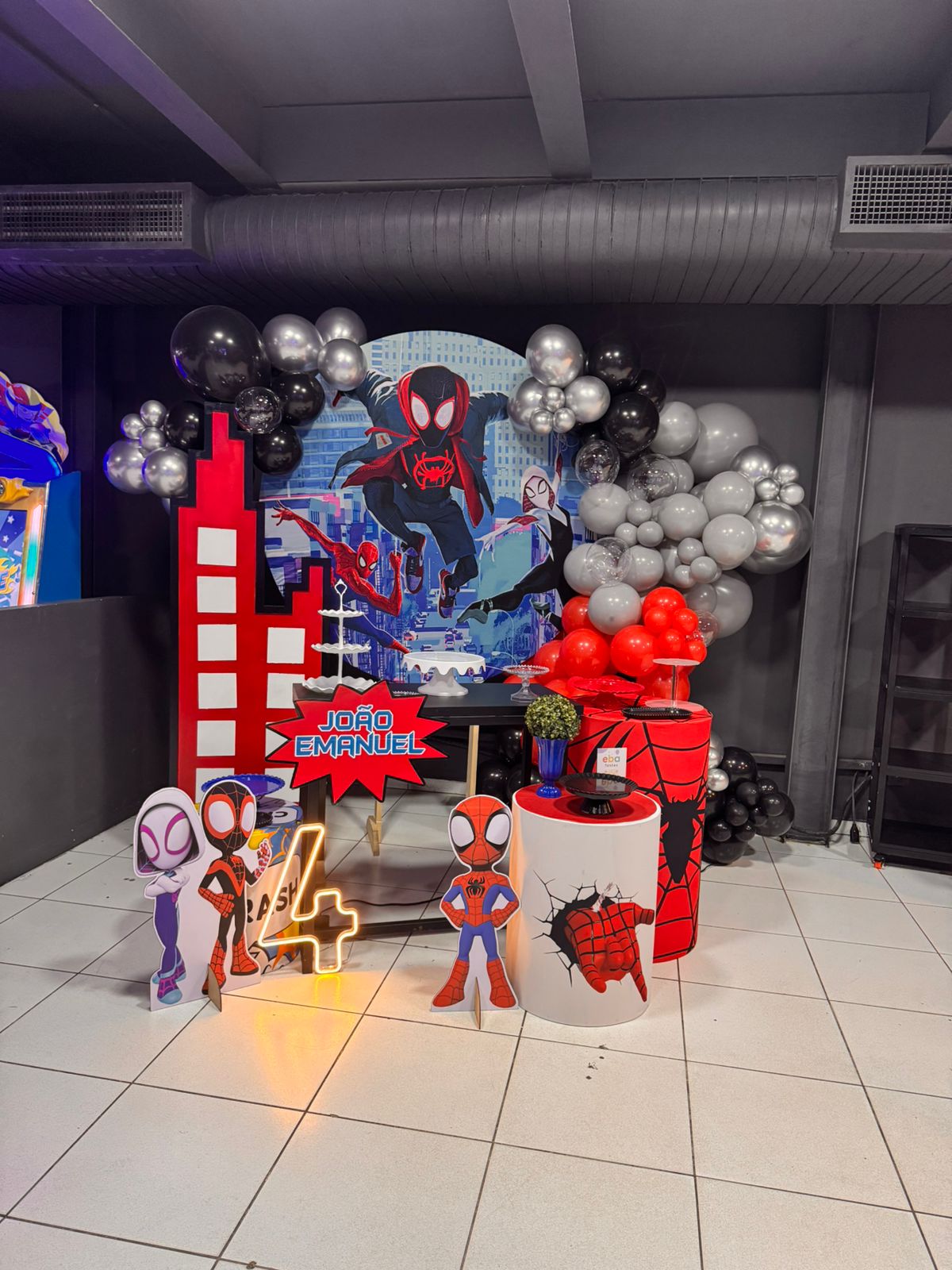 Decoração festa super-heróis Porto Velho